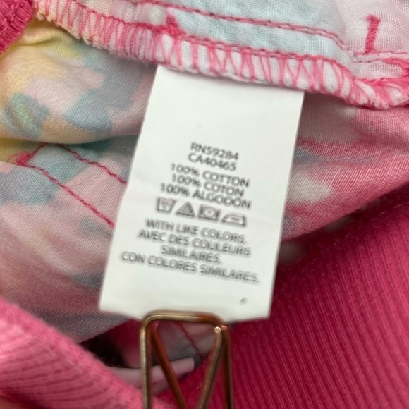 Children's Place Pink Blue Yellow Tie Dye Shorts Size 6 Girl's - Picture 5 of 5